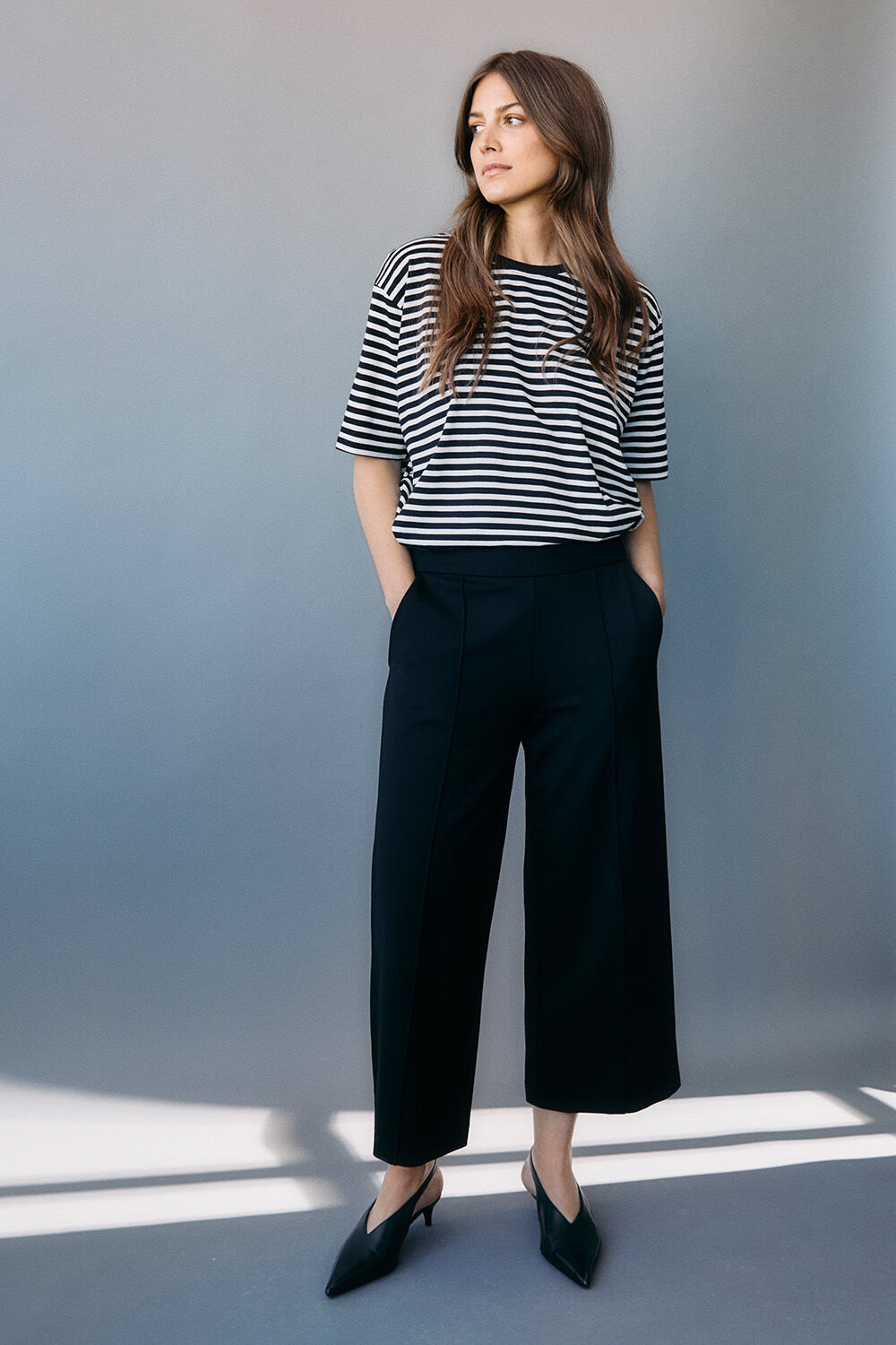 Doreann JERSEY Top - Black, Piana JERSEY Trousers - Black