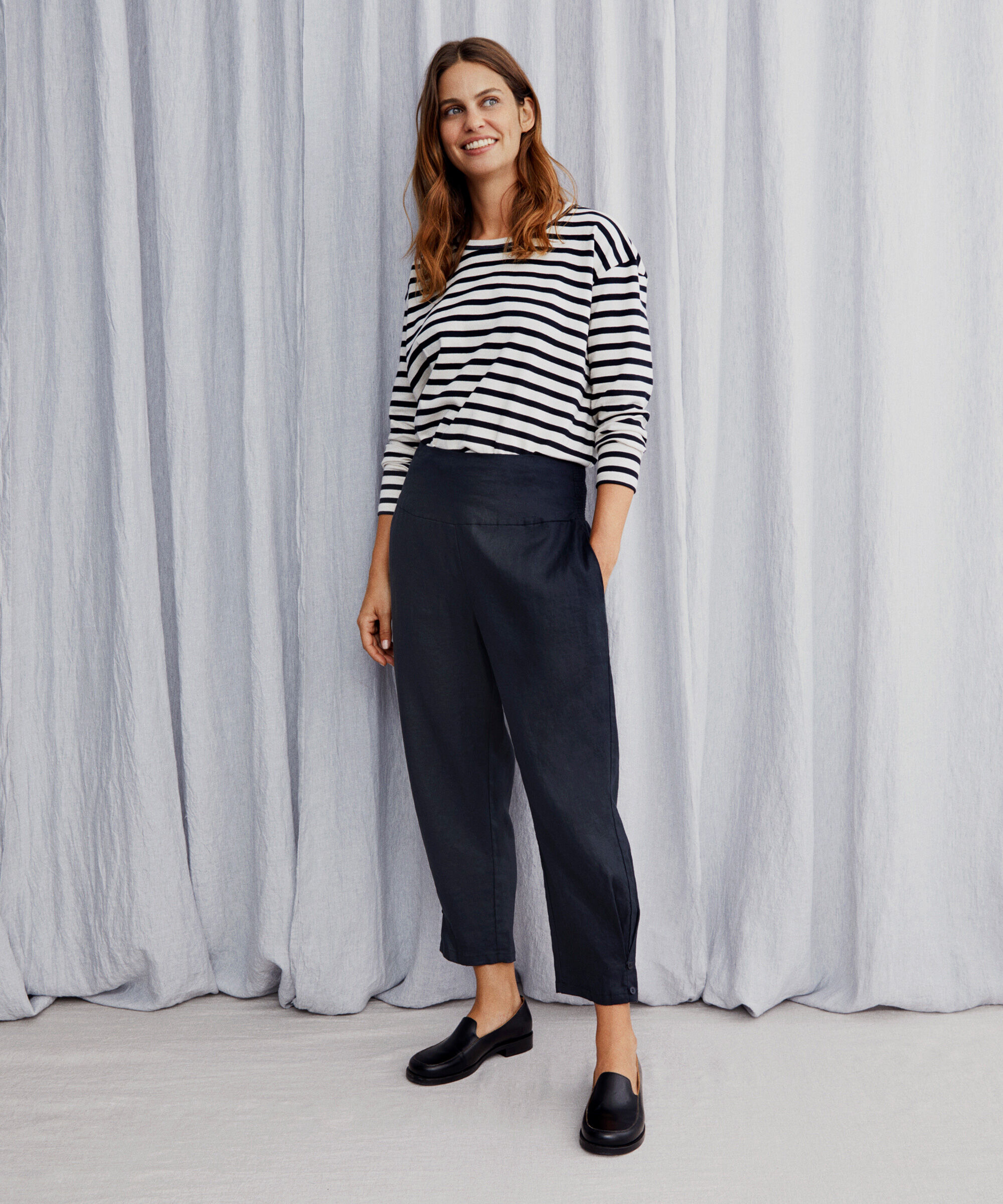 Penna Trousers, Black